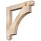 Ekena Millwork Westlake Arts & Crafts Smooth Bracket, Douglas Fir, 3 1/2"W x 28"D x 28"H BKT04X28X28WTL03SDF - alternate 1